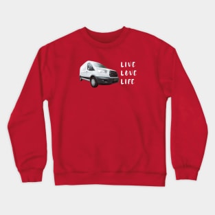 Van Live Love Life Crewneck Sweatshirt